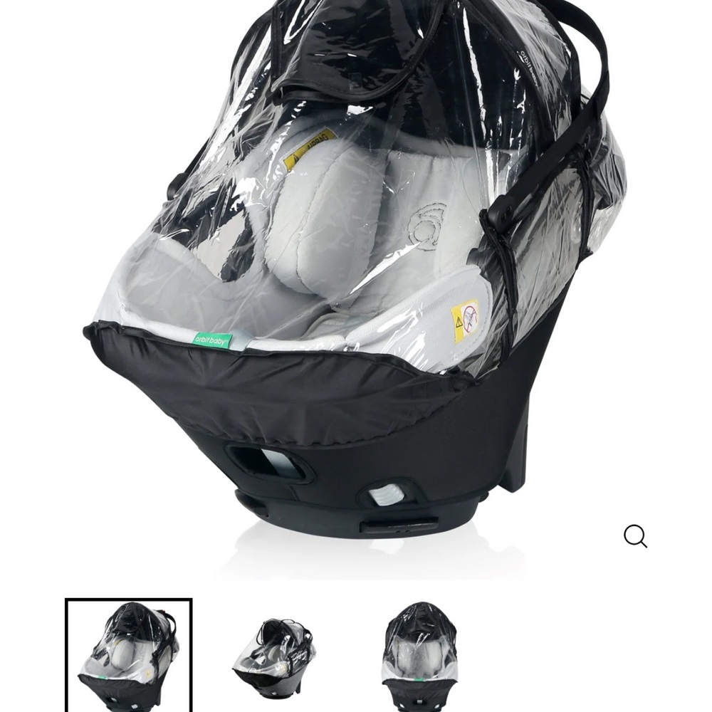 Universal Black Car Seat Rain Cover